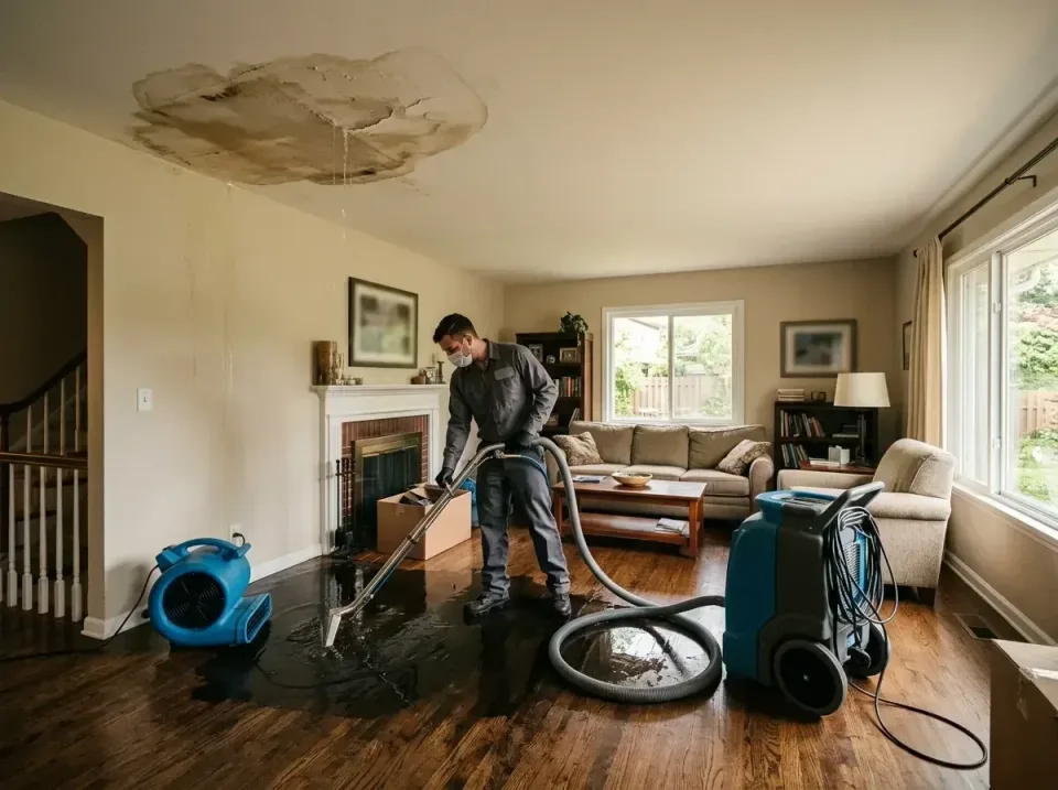 attic-pipe-burst-ceiling-drip-008 — frequently asked questions, Water Damage Restoration & Carpet Care in Shelley, ID